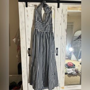 Boogaloos halter dress